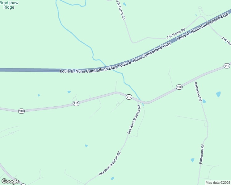 map of restaurants, bars, coffee shops, grocery stores, and more near Butcher Estates in Russell Springs