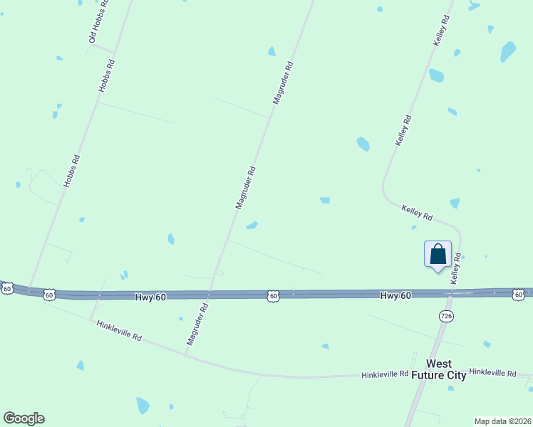 map of restaurants, bars, coffee shops, grocery stores, and more near 3910 Magruder Road in Kevil