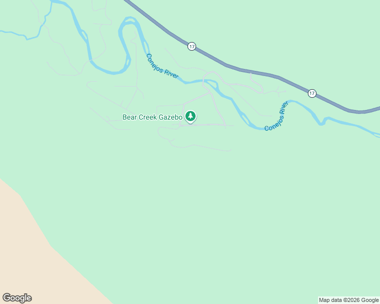 map of restaurants, bars, coffee shops, grocery stores, and more near 410 Elk Meadow Run in Antonito