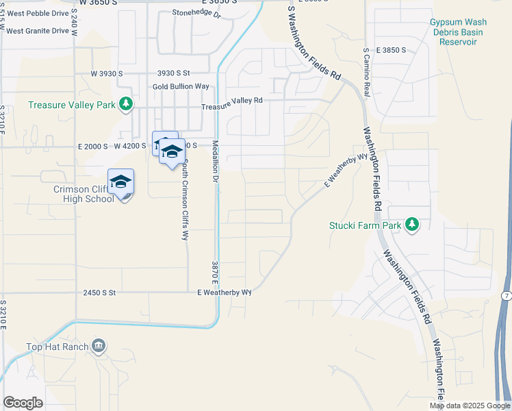 map of restaurants, bars, coffee shops, grocery stores, and more near 425 Forrest Paddock Drive in Washington
