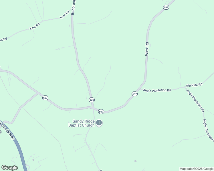 map of restaurants, bars, coffee shops, grocery stores, and more near 1608 Bonbrook Mill Road in Wirtz