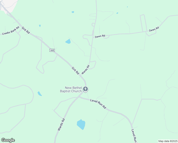 map of restaurants, bars, coffee shops, grocery stores, and more near 3880 Wards Road in Hurt