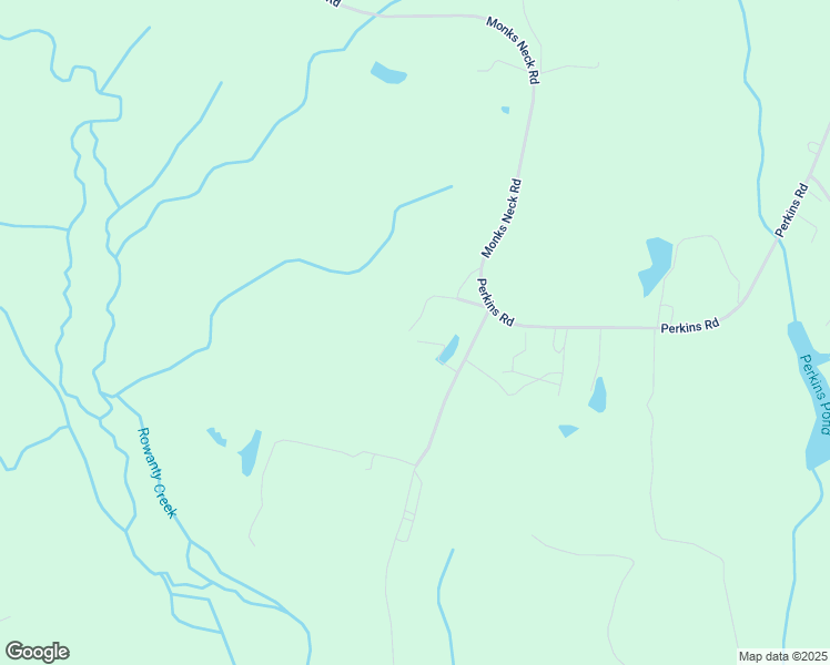 map of restaurants, bars, coffee shops, grocery stores, and more near 14601 Monks Neck Road in Petersburg