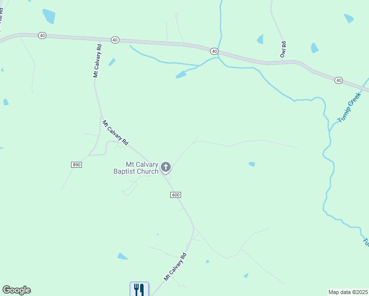 map of restaurants, bars, coffee shops, grocery stores, and more near 182 Walker Road in Brookneal