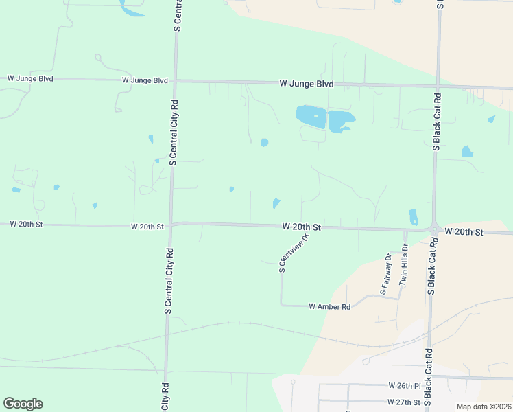 map of restaurants, bars, coffee shops, grocery stores, and more near 1951 South Chickasaw Lane in Joplin