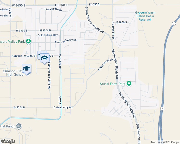 map of restaurants, bars, coffee shops, grocery stores, and more near in Washington