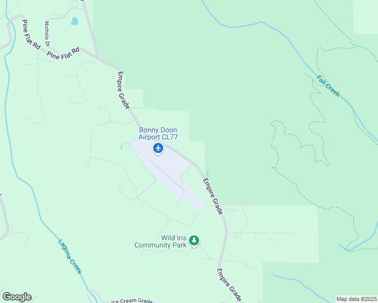 map of restaurants, bars, coffee shops, grocery stores, and more near 8472 Empire Grade in Santa Cruz