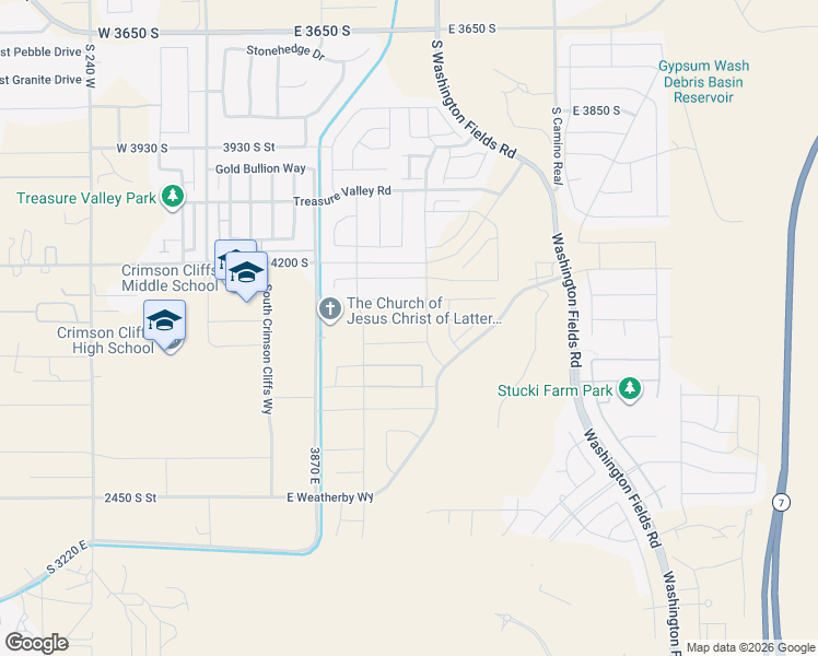 map of restaurants, bars, coffee shops, grocery stores, and more near 524 Bramish Place Drive in Washington