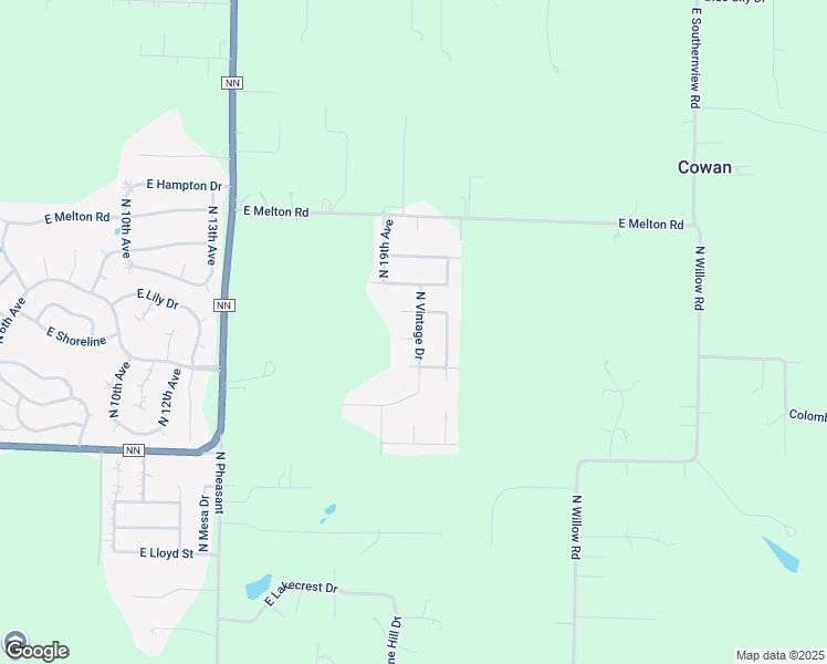 map of restaurants, bars, coffee shops, grocery stores, and more near 1913 East Whetstone in Ozark