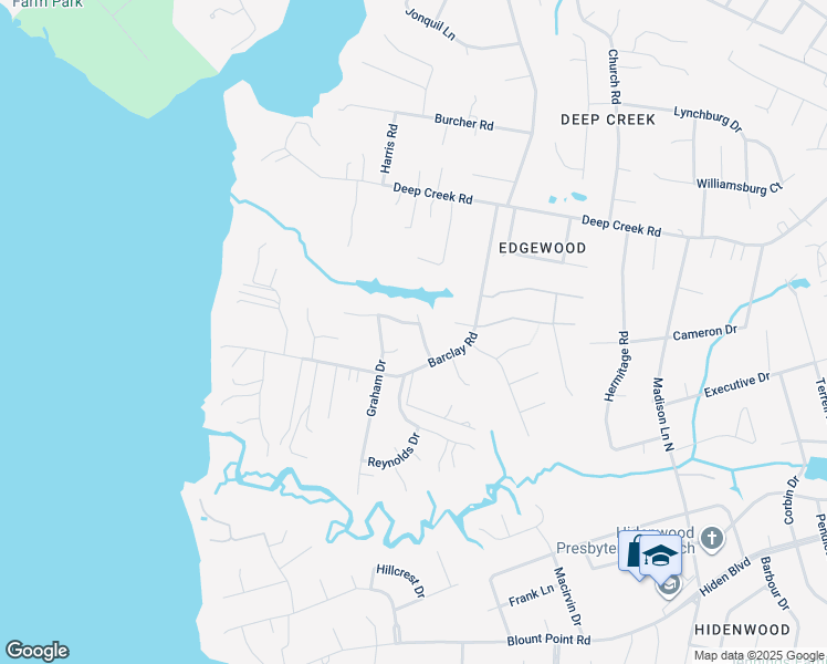 map of restaurants, bars, coffee shops, grocery stores, and more near 334 Dunnavant Lane in Newport News