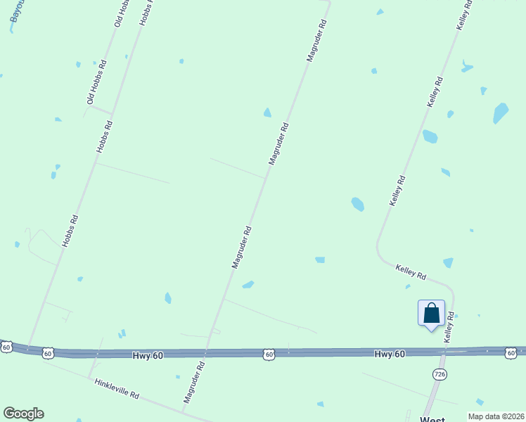 map of restaurants, bars, coffee shops, grocery stores, and more near 3910 Magruder Road in Kevil