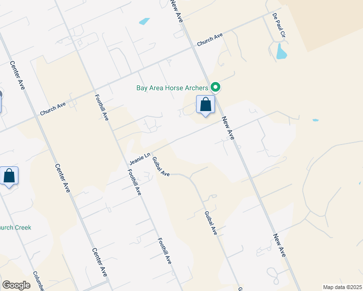 map of restaurants, bars, coffee shops, grocery stores, and more near 2010 Jeanie Lane in Gilroy