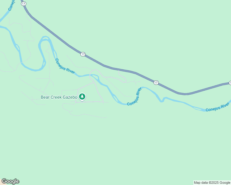 map of restaurants, bars, coffee shops, grocery stores, and more near 142 Wagon Train Drive in Antonito