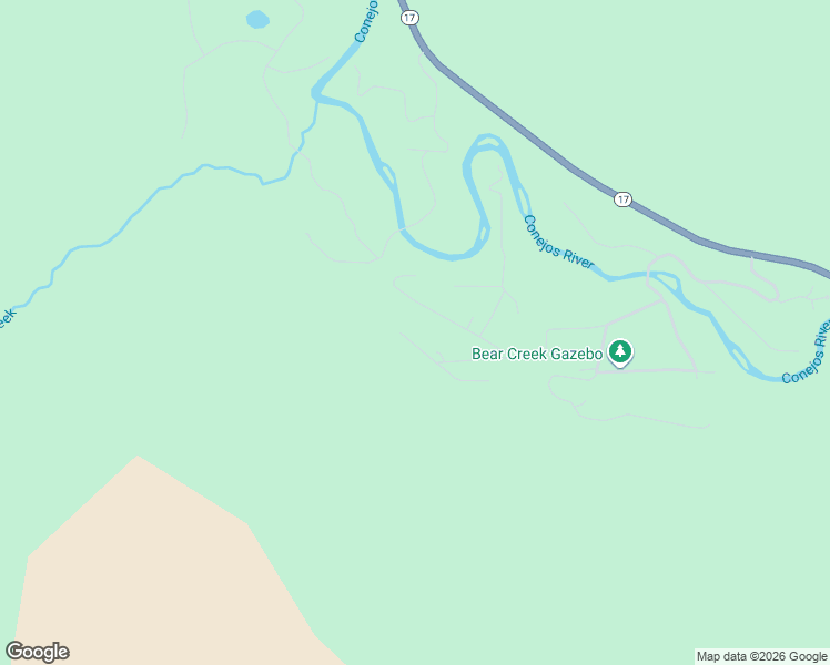 map of restaurants, bars, coffee shops, grocery stores, and more near 101 Bear Paw Court South in Antonito