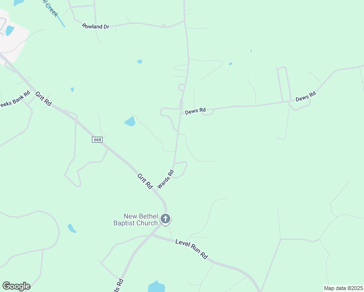 map of restaurants, bars, coffee shops, grocery stores, and more near 4008 Wards Road in Hurt