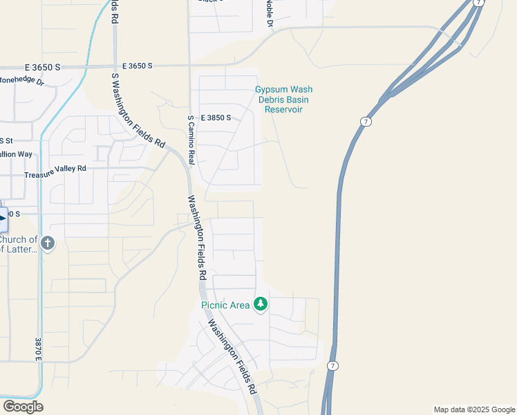 map of restaurants, bars, coffee shops, grocery stores, and more near 4179 1095 East in Washington