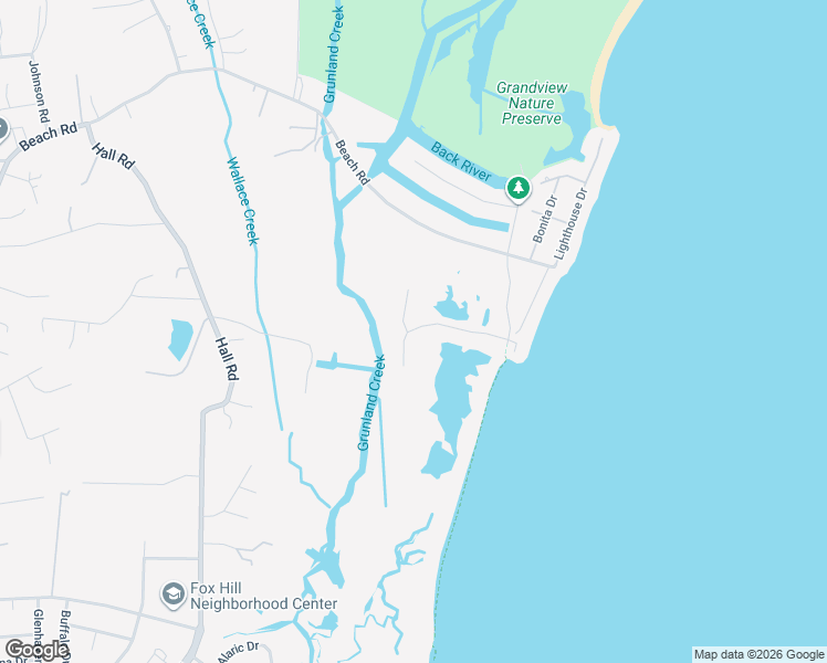 map of restaurants, bars, coffee shops, grocery stores, and more near 22 Riley's Way in Hampton