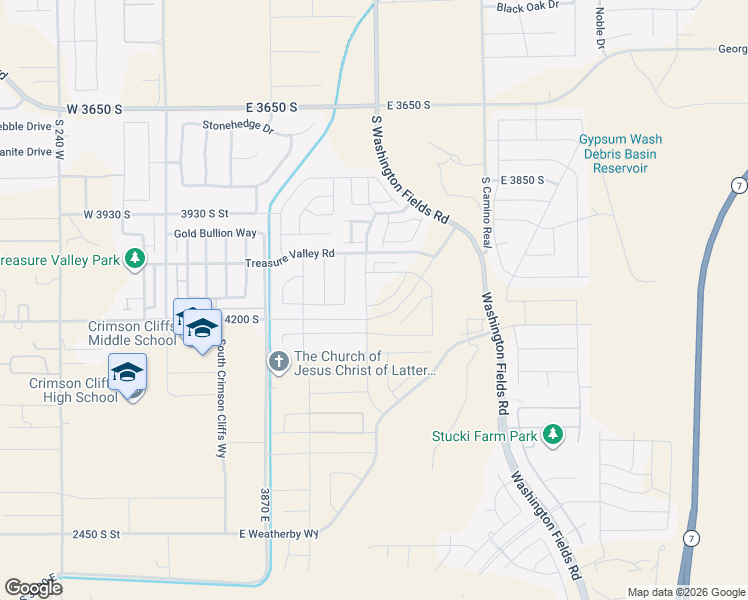map of restaurants, bars, coffee shops, grocery stores, and more near 3961 Jackson Dr in Washington