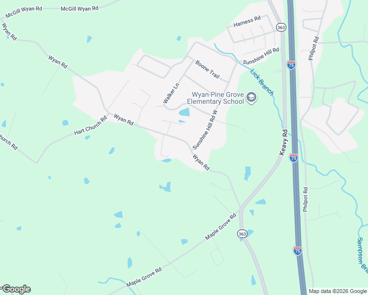 map of restaurants, bars, coffee shops, grocery stores, and more near 1485 Wyan Road in London