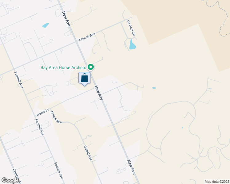 map of restaurants, bars, coffee shops, grocery stores, and more near 2412 Heritage Manor Drive in Gilroy