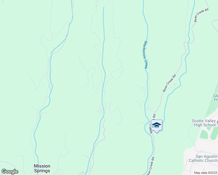 map of restaurants, bars, coffee shops, grocery stores, and more near 1600 Nelson Road in Scotts Valley