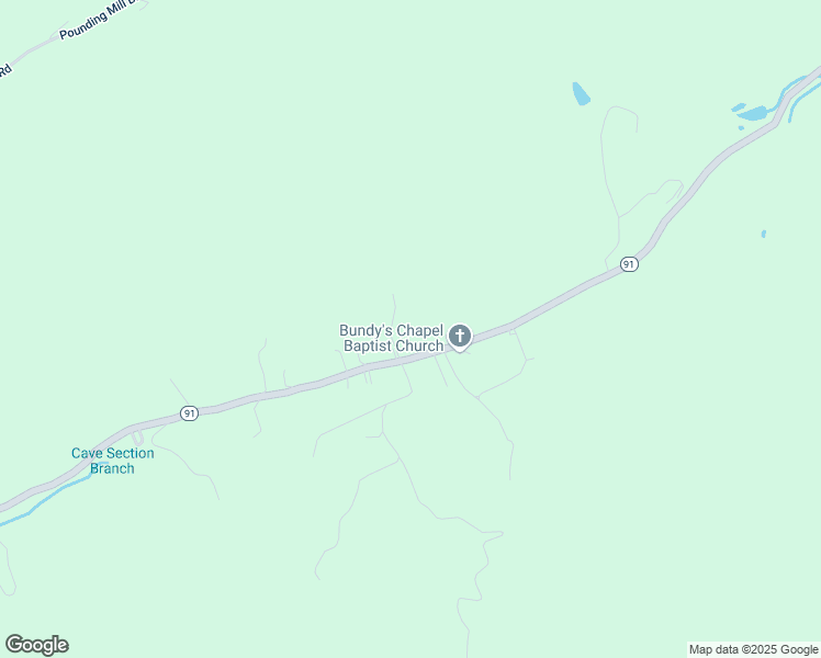 map of restaurants, bars, coffee shops, grocery stores, and more near 2485 Witten Valley Road in Tazewell