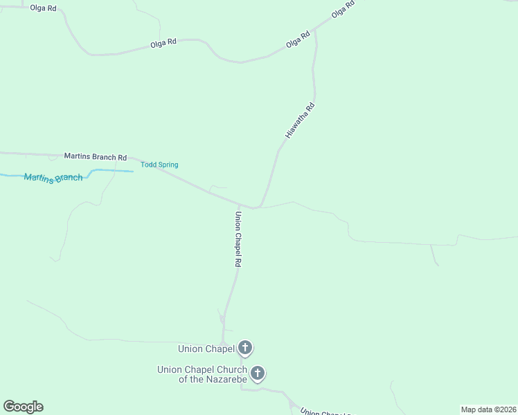 map of restaurants, bars, coffee shops, grocery stores, and more near 101 Hiawatha Road in Fordland