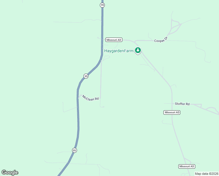 map of restaurants, bars, coffee shops, grocery stores, and more near 844 McClean Road in Mountain Grove