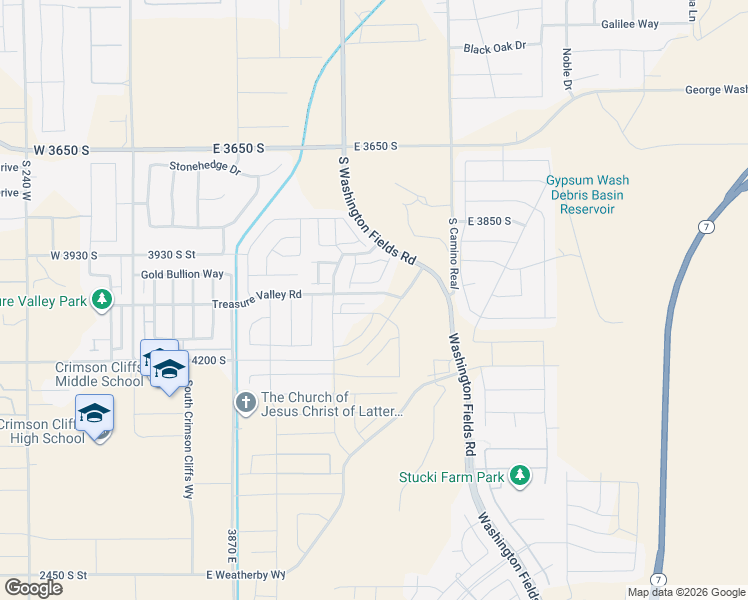 map of restaurants, bars, coffee shops, grocery stores, and more near 692 Raintree Lane in Washington