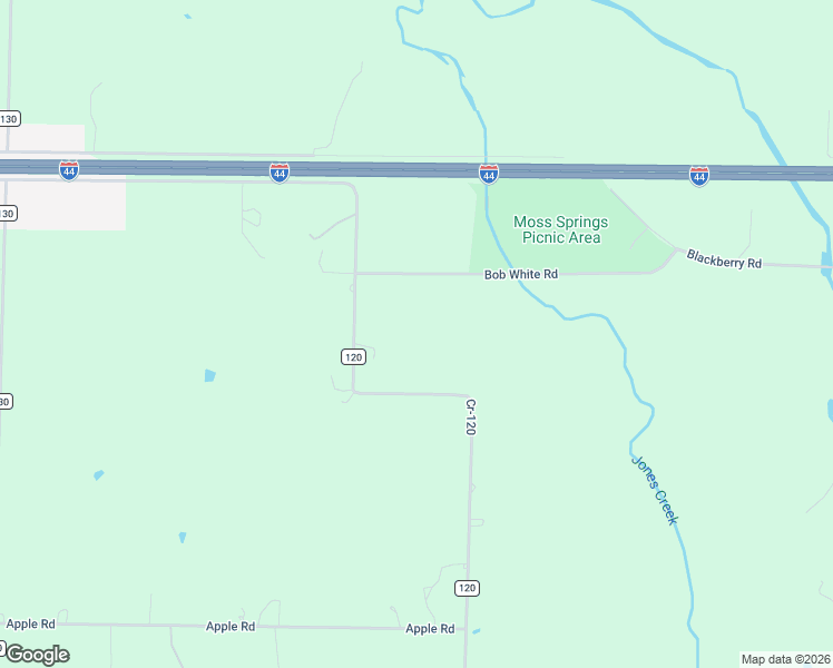 map of restaurants, bars, coffee shops, grocery stores, and more near 1848 County Road 120 in Carthage