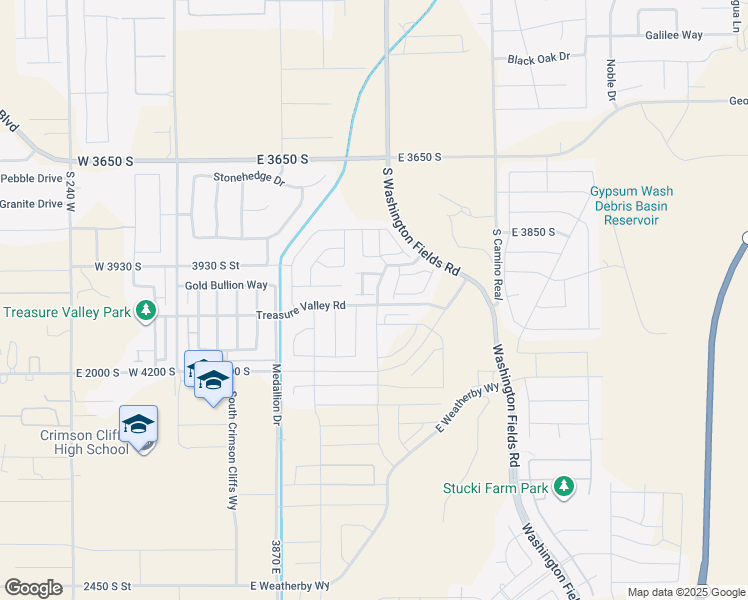 map of restaurants, bars, coffee shops, grocery stores, and more near 536 Bailey Lane in Washington