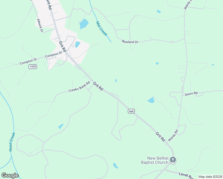 map of restaurants, bars, coffee shops, grocery stores, and more near 3125 Grit Road in Hurt