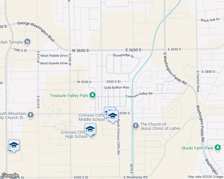 map of restaurants, bars, coffee shops, grocery stores, and more near 3992 Fortune Way in Washington