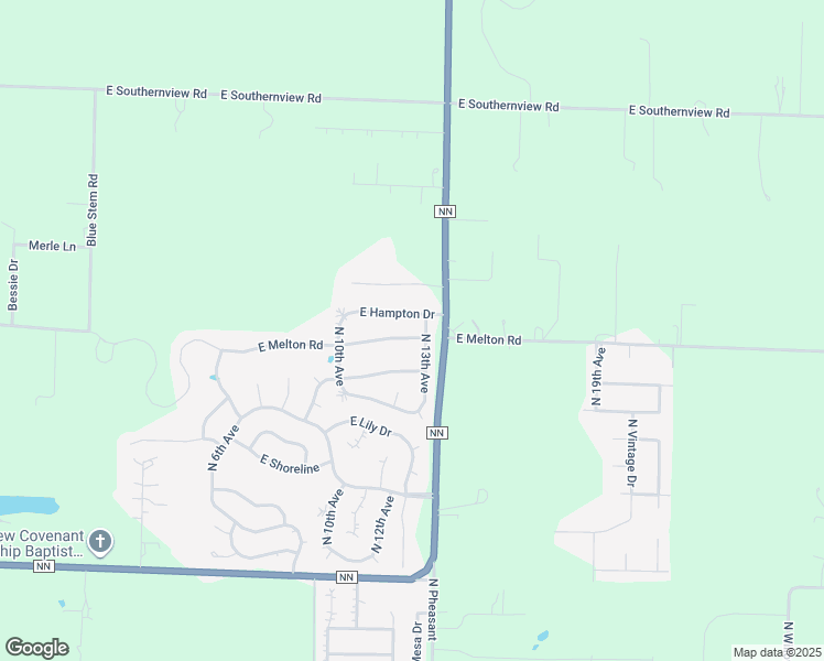 map of restaurants, bars, coffee shops, grocery stores, and more near 6204 North 13th Avenue in Ozark