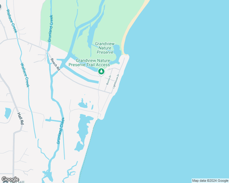 map of restaurants, bars, coffee shops, grocery stores, and more near 4 Lighthouse Drive in Hampton