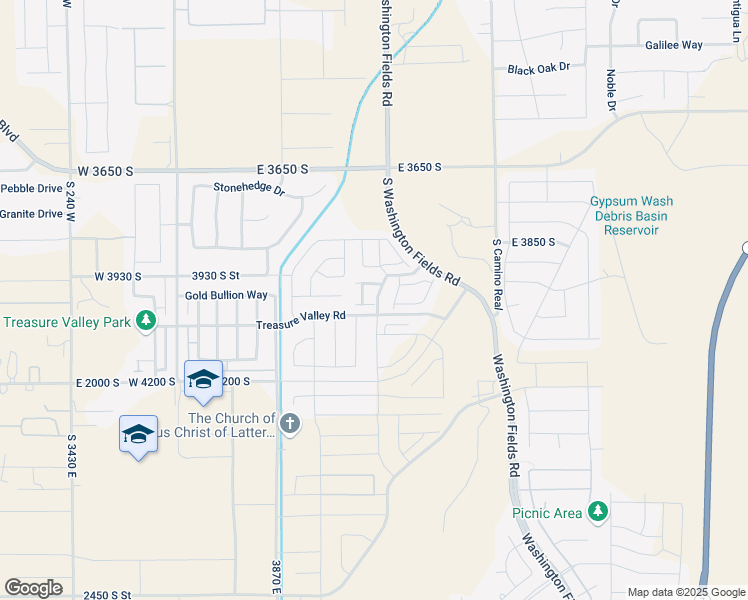 map of restaurants, bars, coffee shops, grocery stores, and more near 518 Bailey Lane in Washington