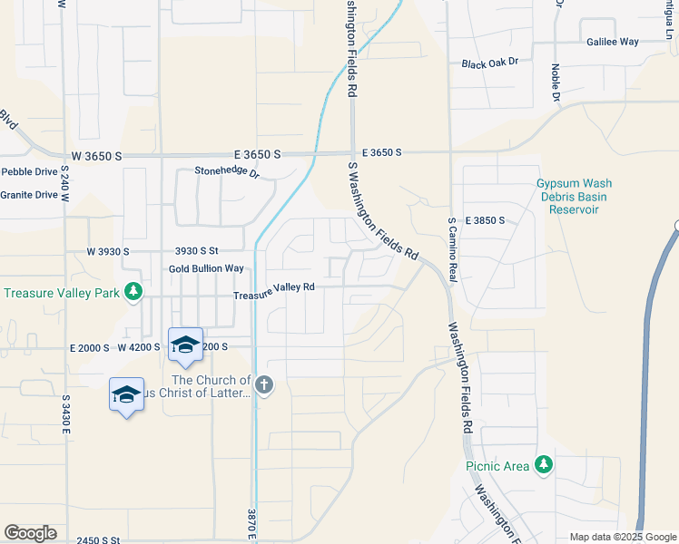map of restaurants, bars, coffee shops, grocery stores, and more near 3980 Jackson Dr in Washington