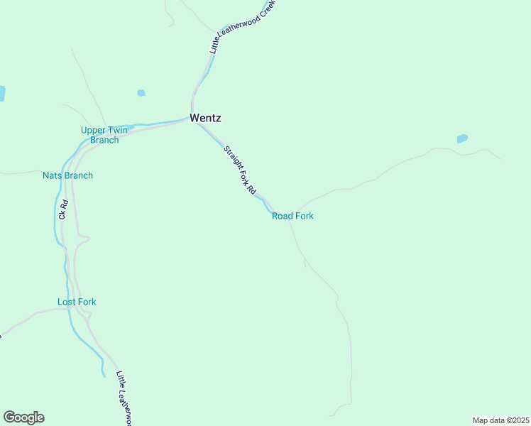 map of restaurants, bars, coffee shops, grocery stores, and more near Straight Fork Road in Cornettsville