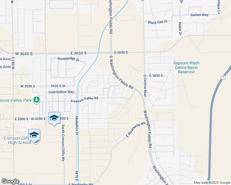 map of restaurants, bars, coffee shops, grocery stores, and more near 692 Raintree Lane in Washington