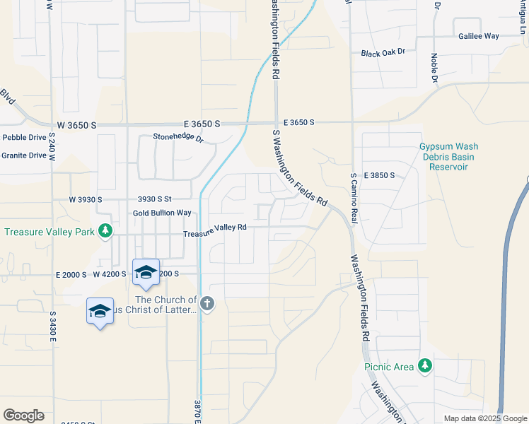 map of restaurants, bars, coffee shops, grocery stores, and more near 3980 Jackson Dr in Washington