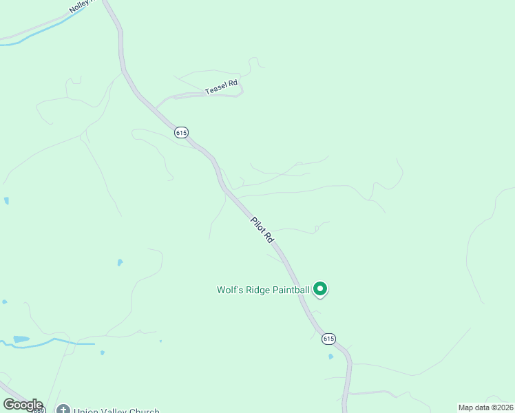 map of restaurants, bars, coffee shops, grocery stores, and more near 3817 Pilot Road in Riner