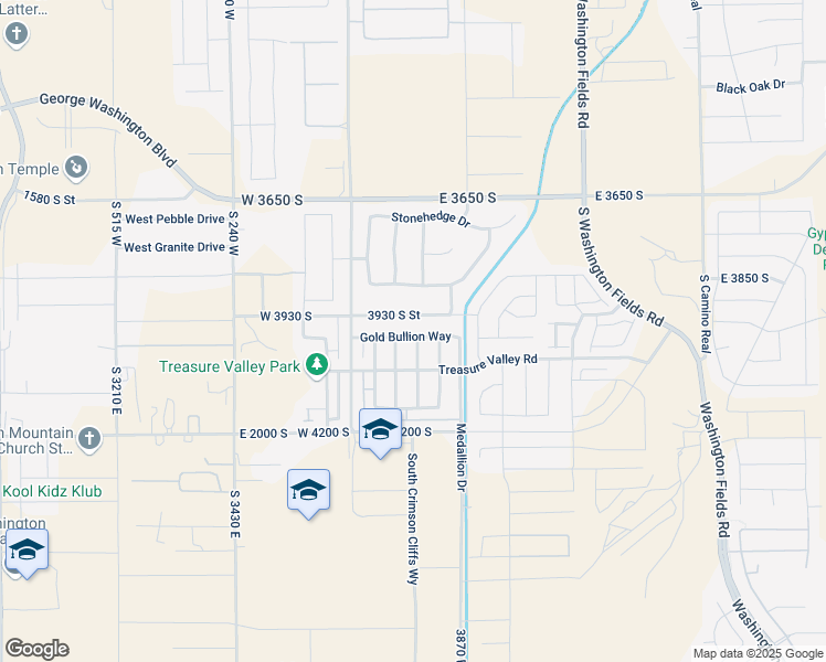 map of restaurants, bars, coffee shops, grocery stores, and more near 171 Gold Bullion Way in Washington