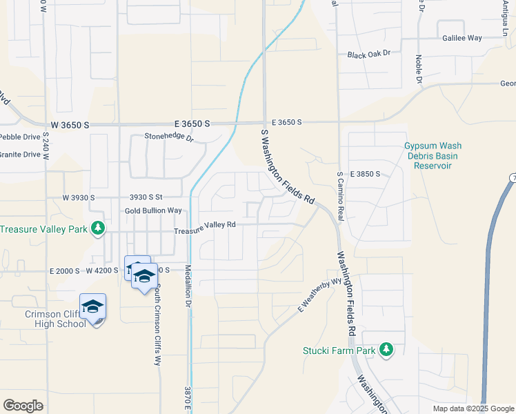 map of restaurants, bars, coffee shops, grocery stores, and more near 3961 Jackson Dr in Washington