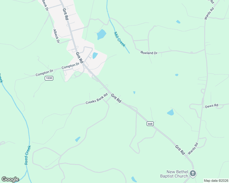 map of restaurants, bars, coffee shops, grocery stores, and more near 2977 Grit Road in Hurt