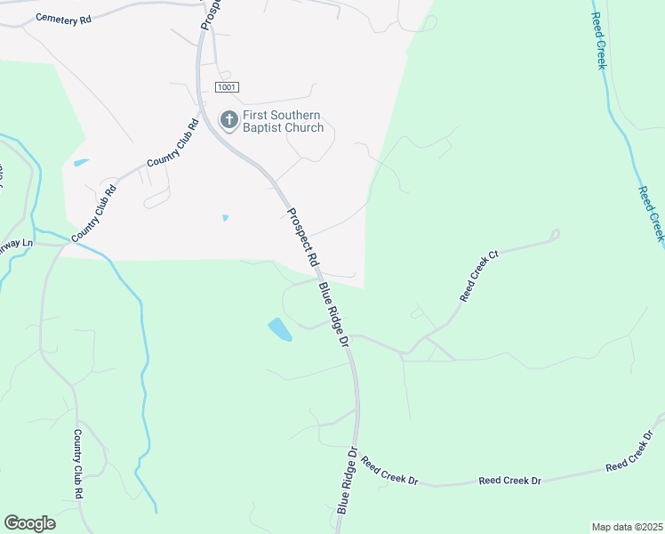 map of restaurants, bars, coffee shops, grocery stores, and more near 906 Prospect Road in Hurt