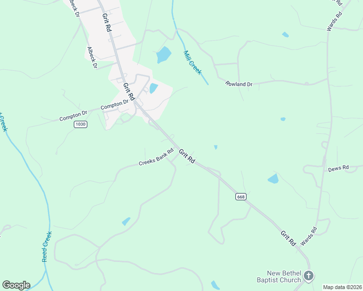 map of restaurants, bars, coffee shops, grocery stores, and more near 2977 Grit Road in Hurt