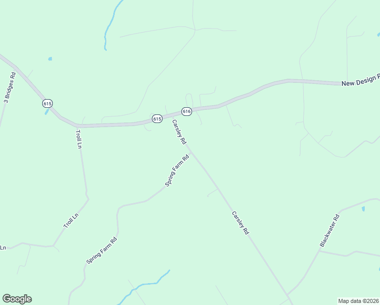 map of restaurants, bars, coffee shops, grocery stores, and more near 2824-3170 State Route 615 in Dendron