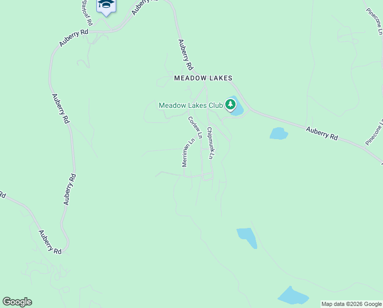 map of restaurants, bars, coffee shops, grocery stores, and more near 41736 Merriman Lane in Auberry