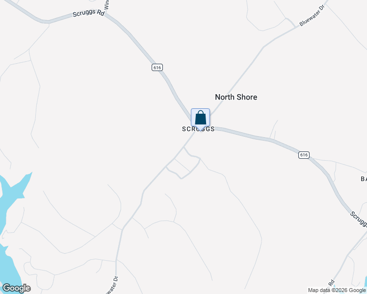 map of restaurants, bars, coffee shops, grocery stores, and more near 2088 Bluewater Dr in Moneta