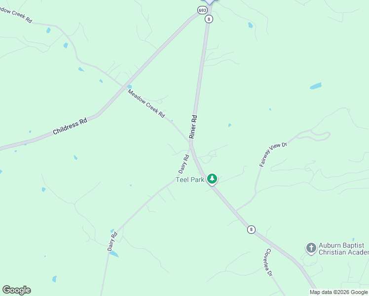 map of restaurants, bars, coffee shops, grocery stores, and more near 3379 Dairy Road in Christiansburg